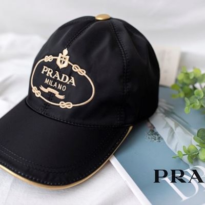 (국내배송) PRADA 수입고급 이니셜 캡모자 남여공용