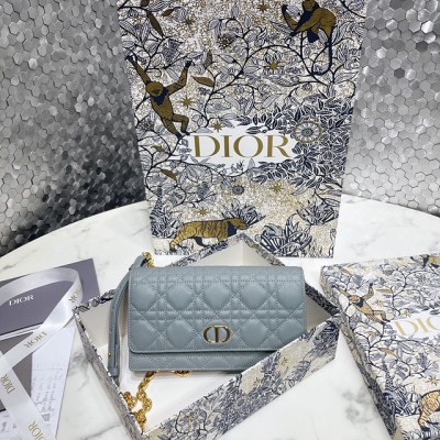 디올 DIOR CARO 카로 체인 벨트 파우치