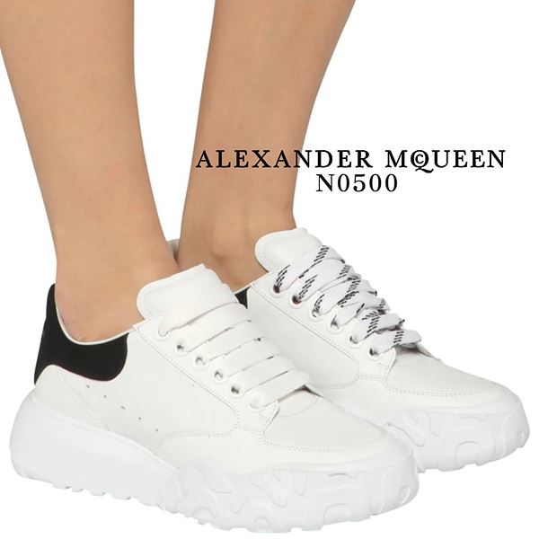 알랙산더 맥퀸 [ALEXANDER MCQUEEN] 21SS남성 코트 트레이너 화이트 스니커즈