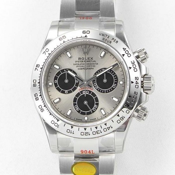 V3버전 로렉스(ROLEX)데이토나 스틸 그레이 904L 풀카피 4130 무브먼트