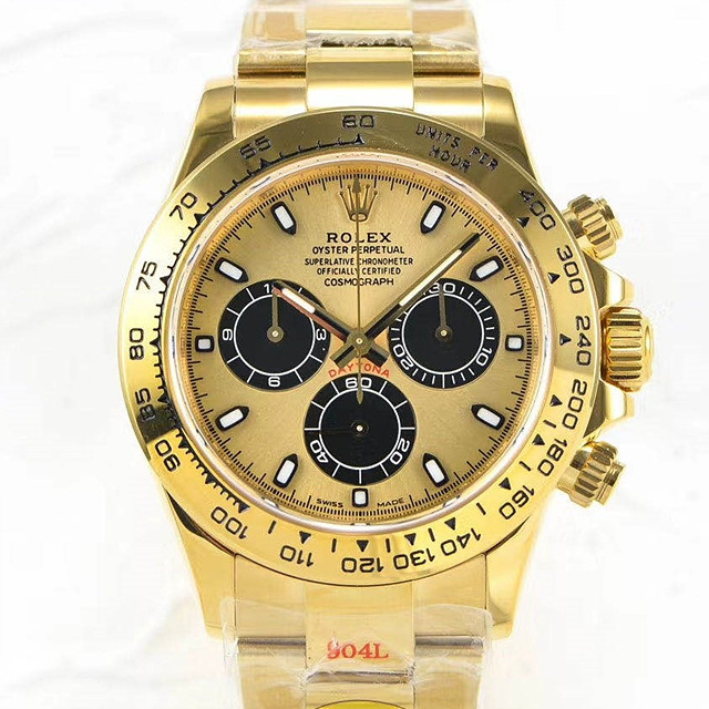 V3버전 로렉스(ROLEX)데이토나 옐로우골드 골드 904L 풀카피 4130 무브먼트