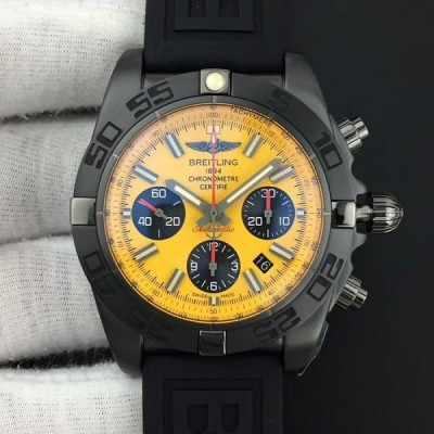 브라이틀링(Breitling)크로노멧 B01 PVD 스페셜에디션 옐로우 앤 블랙