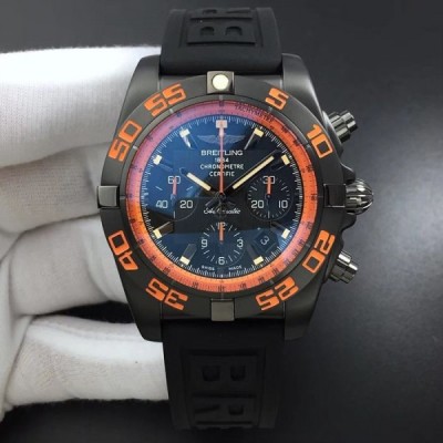 브라이틀링(Breitling)크로노멧 B01 PVD 스페셜에디션 블랙&오렌지