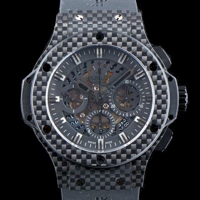 휴블럿(HUBLOT)빅뱅 에볼루션 스켈레톤 블랙 풀카본