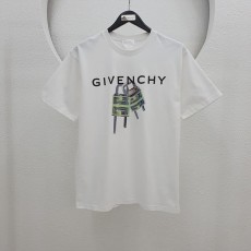 (국내배송) 지방시 23 SS GIVENCHY PADLOCK 로고 프린팅 티셔츠